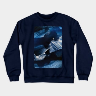 Starscapes Blue Space Art Crewneck Sweatshirt